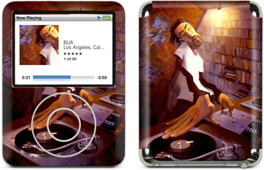 The DJ iPod Skin
