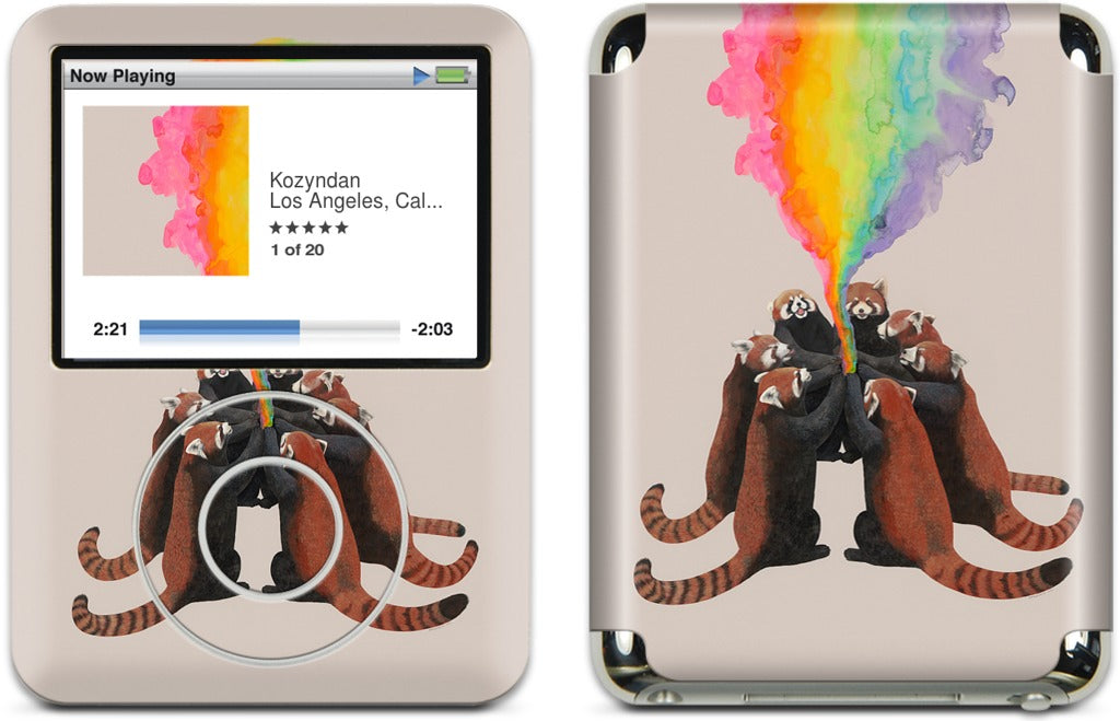 Red Pandas iPod Skin