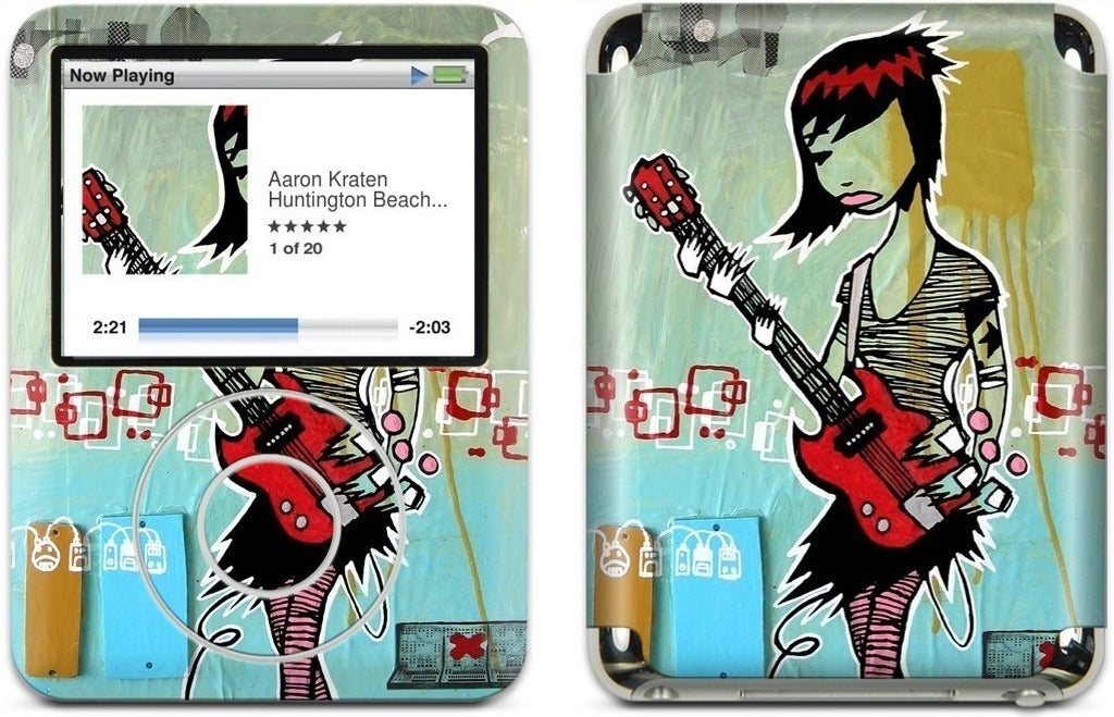 Guitar Hero iPod Skin