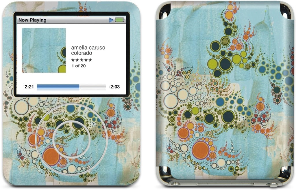 Untitled on Watercolor Paper #113 iPod Skin
