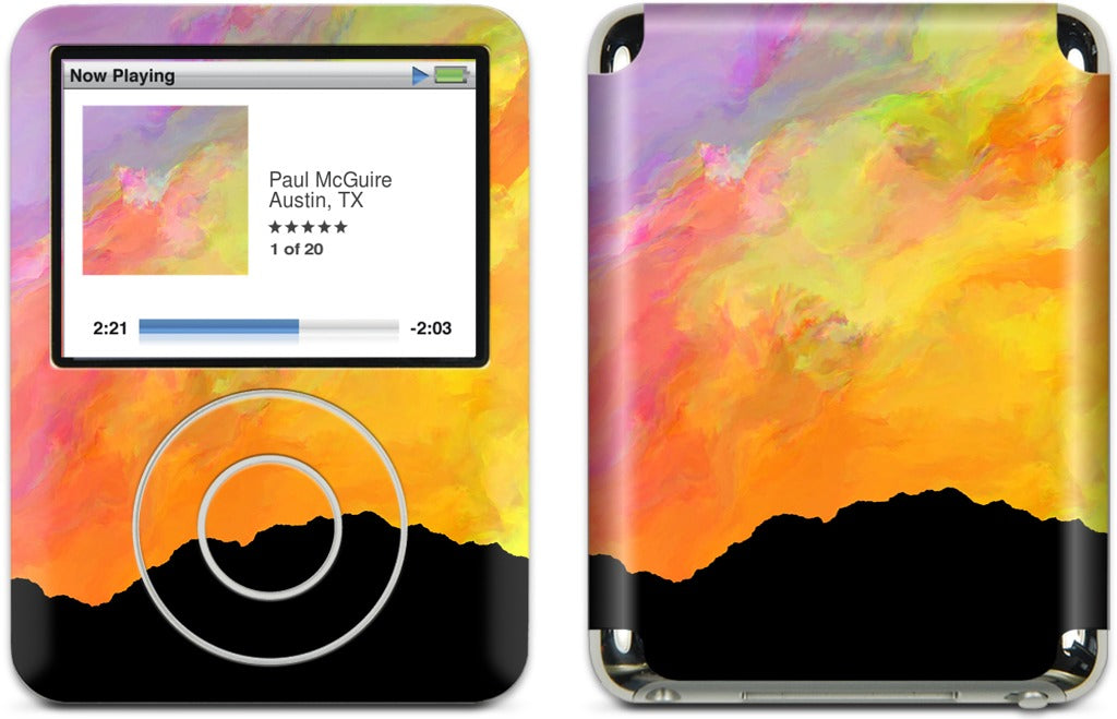 Dawn Aurora iPod Skin