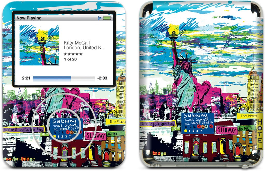 New York Skyline iPod Skin