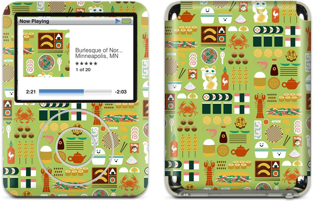 Itadakimasu Extra iPod Skin