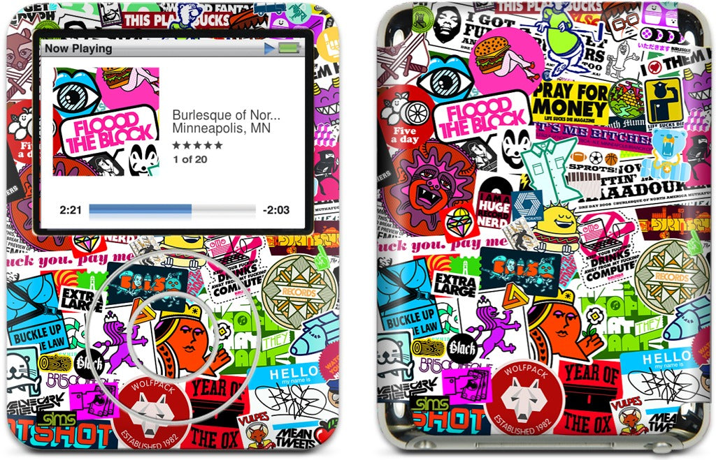 Too Much Everything iPod Skin