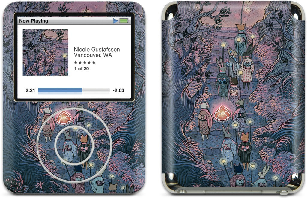 Woodland Procession iPod Skin
