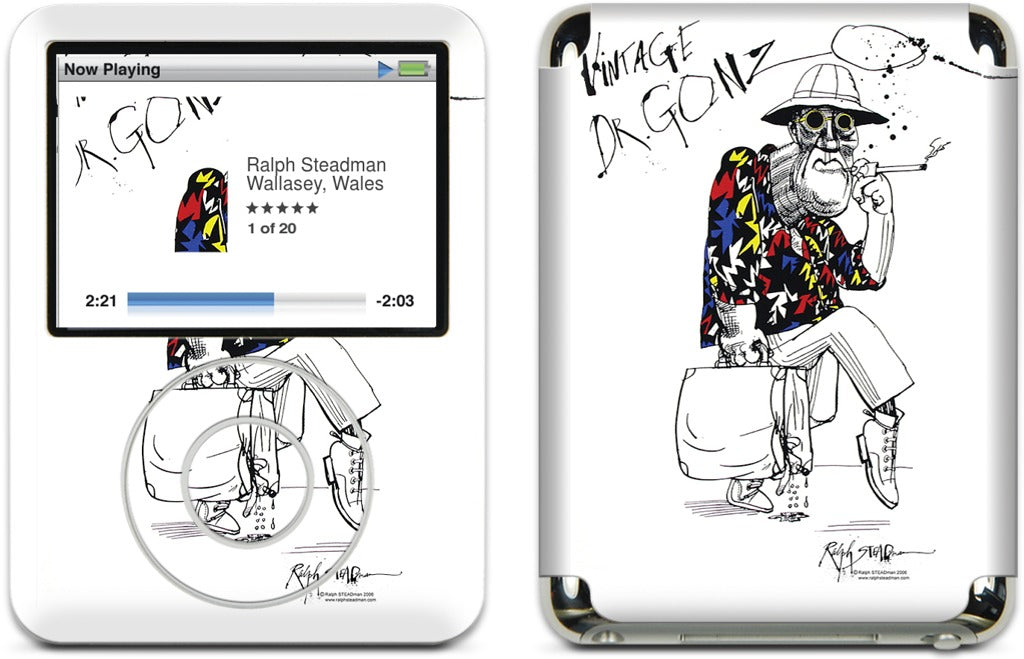 Dr. Gonzo iPod Skin