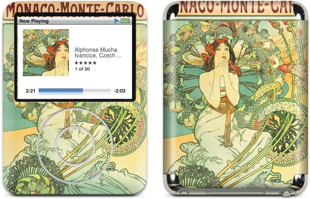 Monaco Monte Carlo iPod Skin