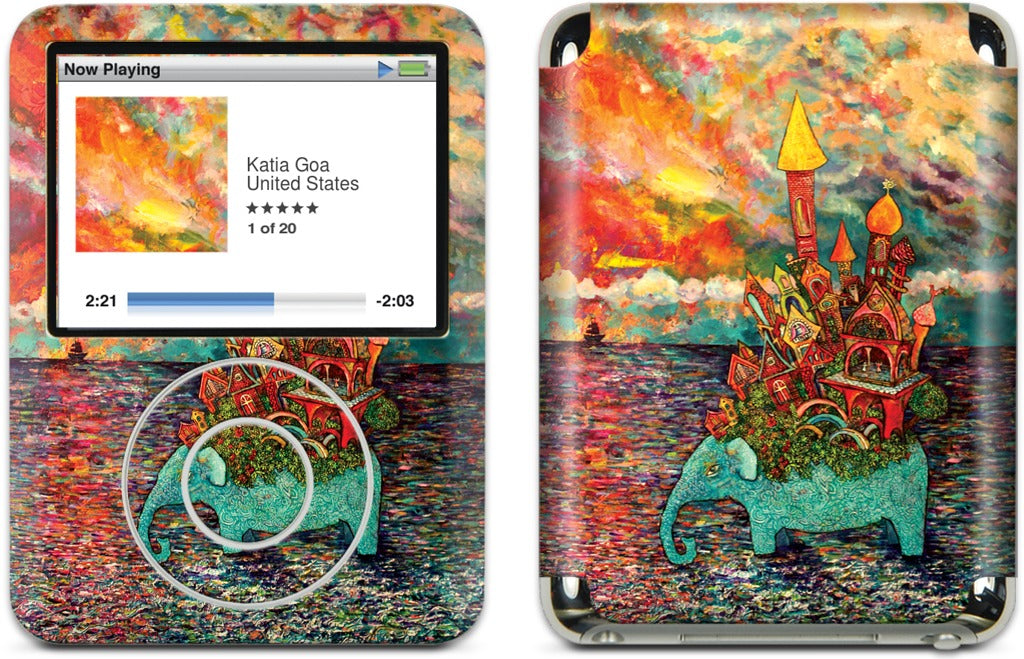 "Warm Waters" iPod Skin