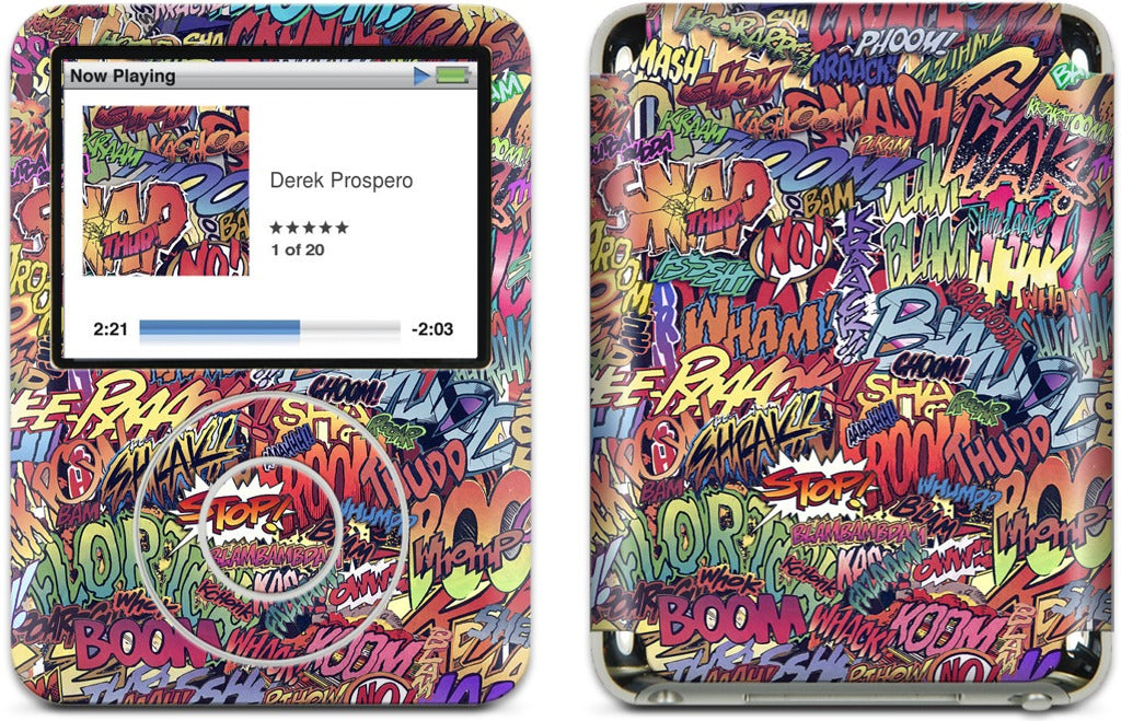 Action Packed iPod Skin