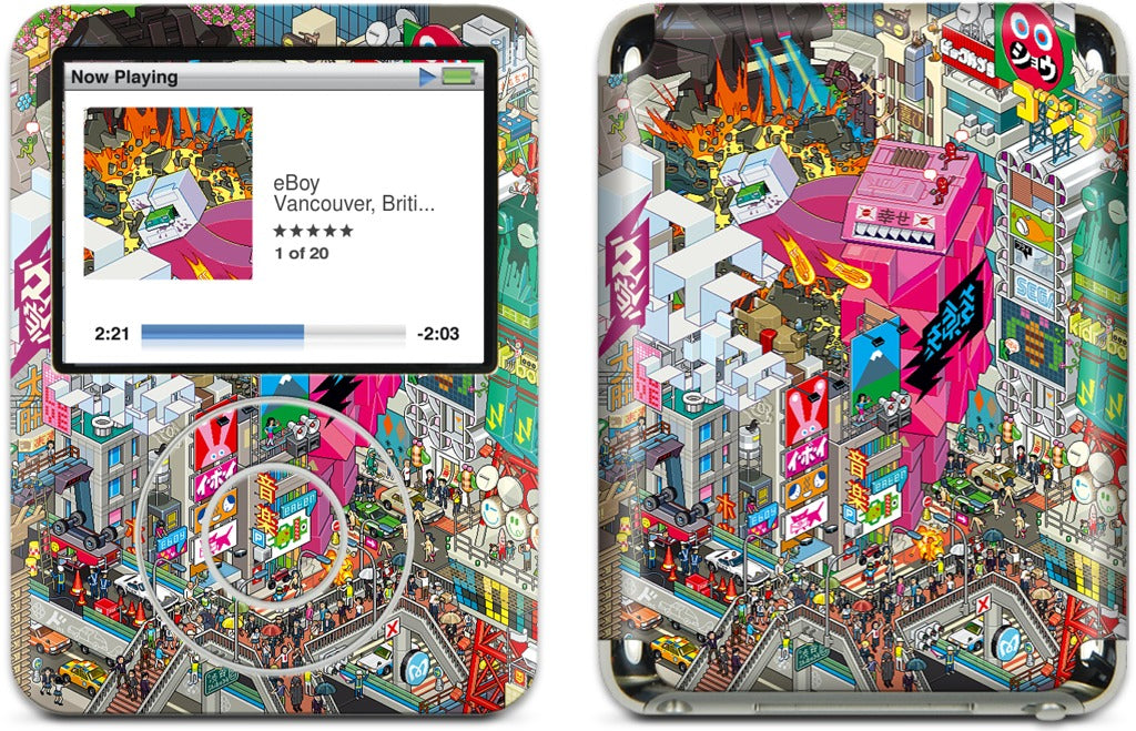 Tokyo iPod Skin