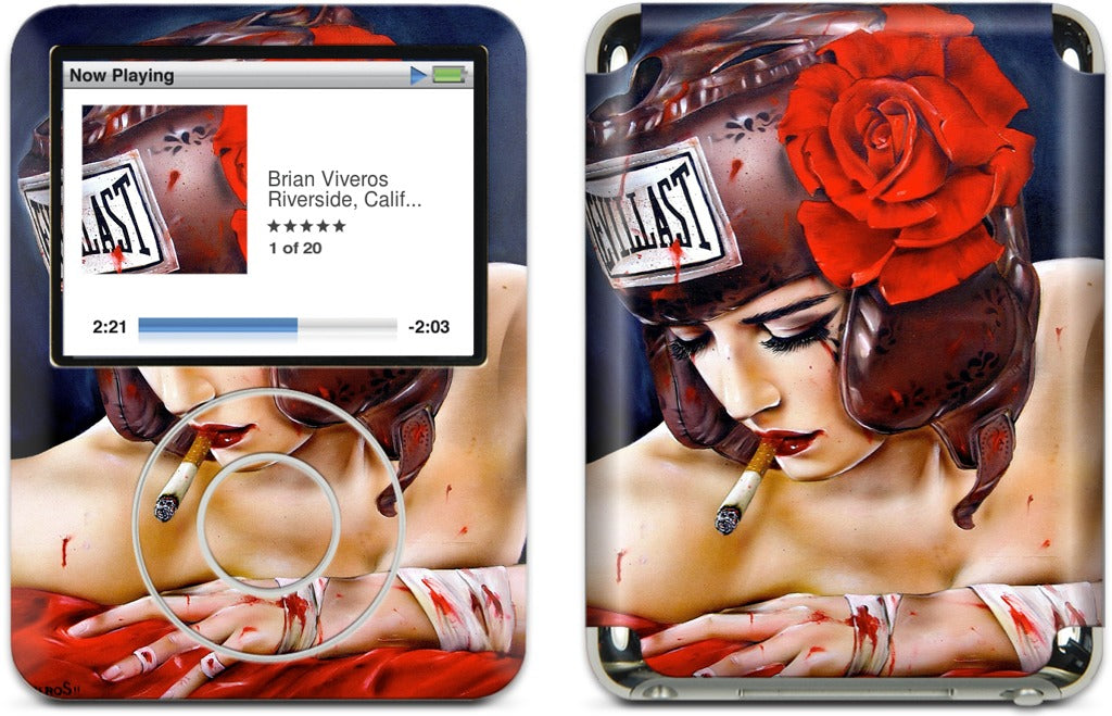 Bloody Knuckles iPod Skin