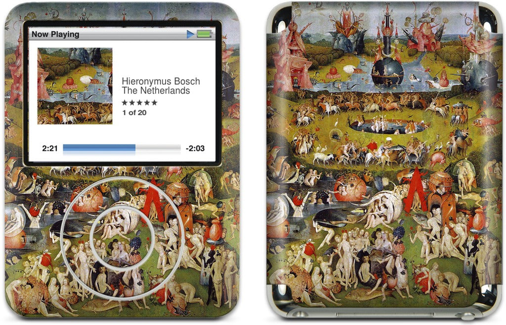 Garden of Earthly Delights iPod Skin