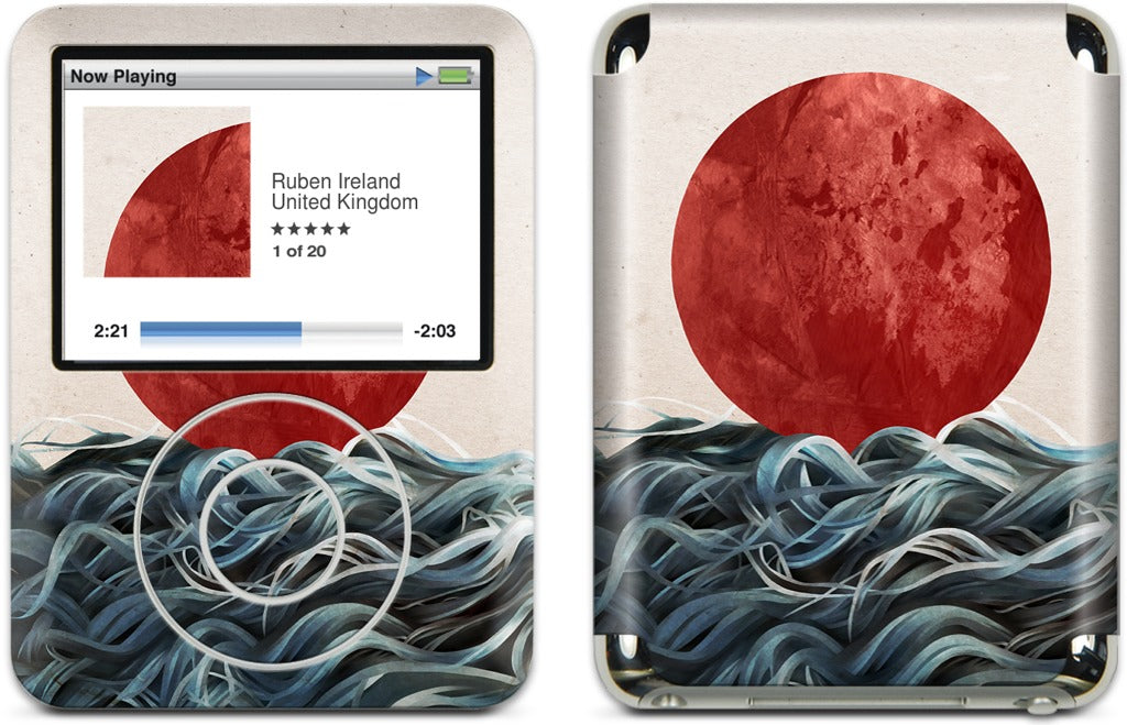 Sunrise in Japan iPod Skin
