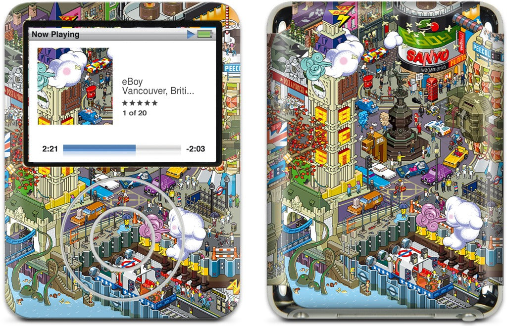 London iPod Skin