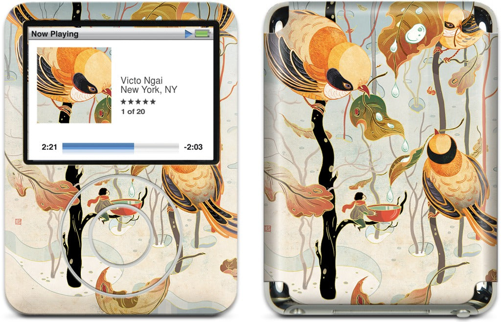 Seamless iPod Skin