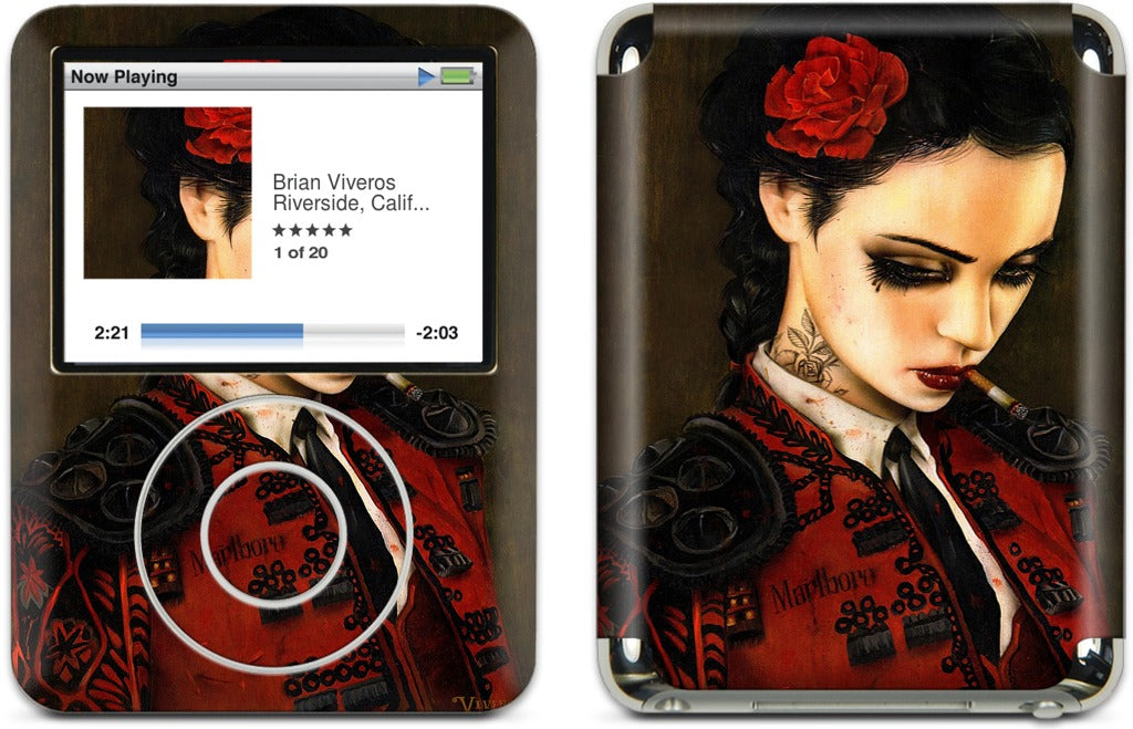 Bull Fight Her iPod Skin