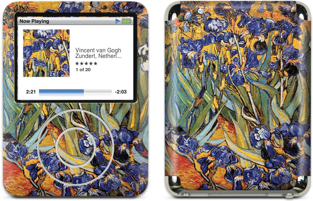 Irises iPod Skin