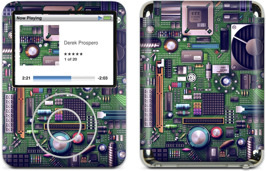 Motherboard iPod Skin