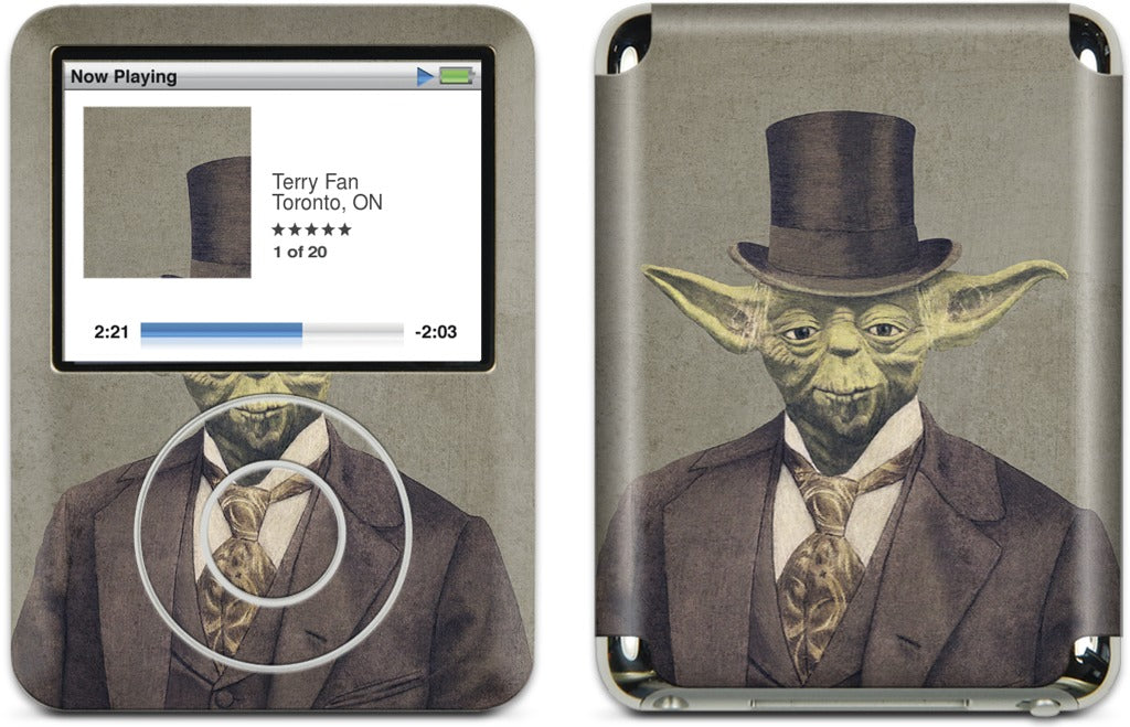Sir Yodington iPod Skin