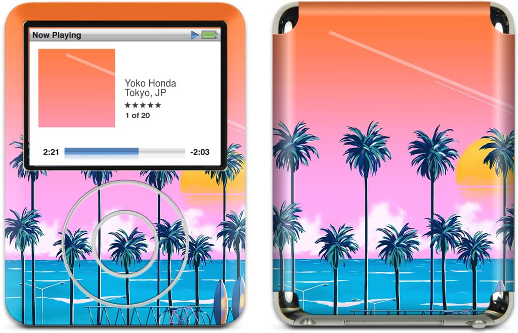 Sunset Lovers iPod Skin