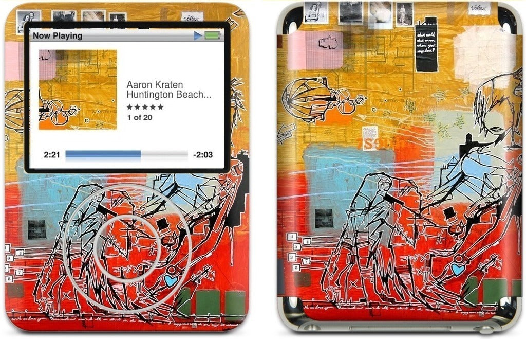 Blimp Girl iPod Skin
