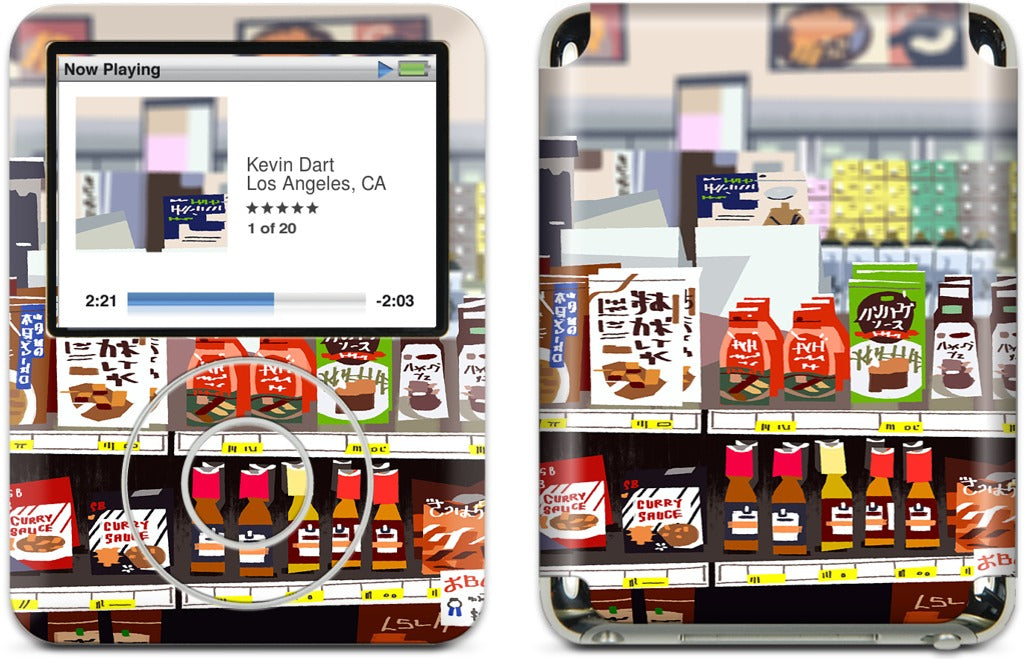 Mitsuwa iPod Skin