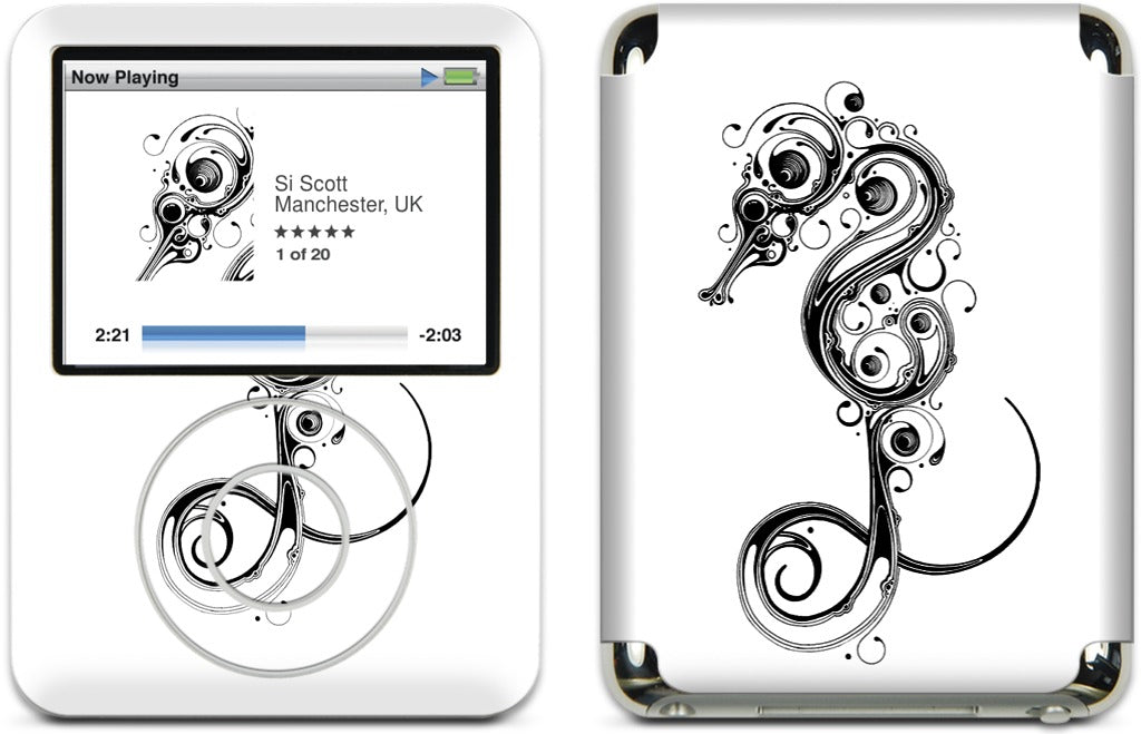 Seahorse iPod Skin