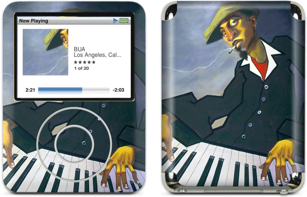 Piano Man II iPod Skin