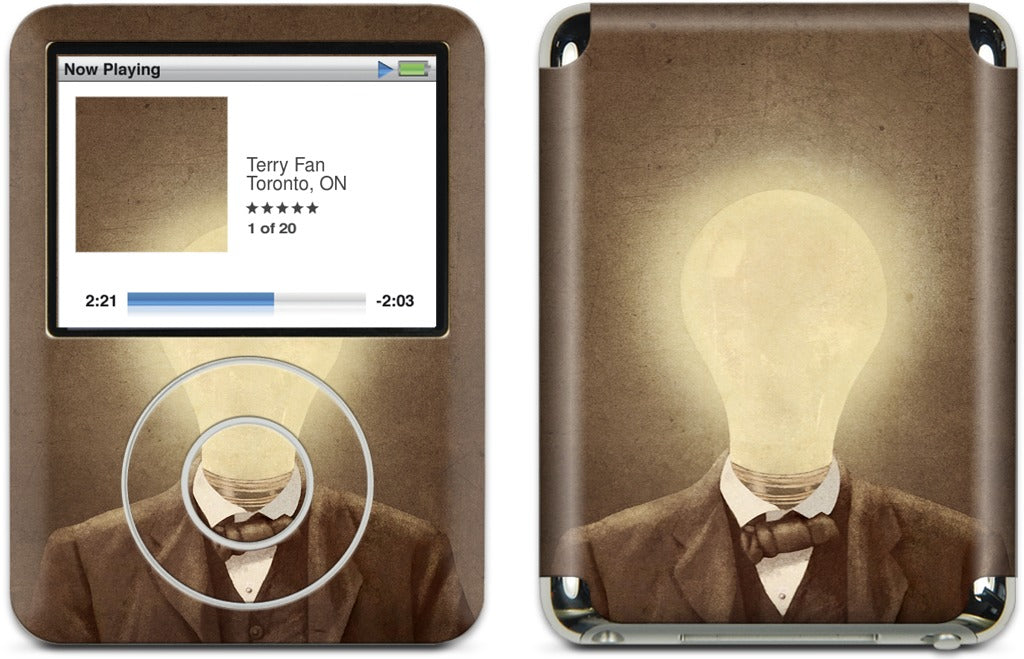 The Idea Man iPod Skin