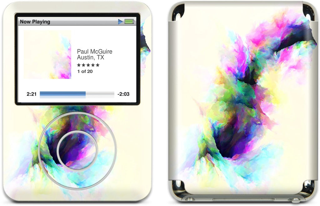 Fire Flower iPod Skin