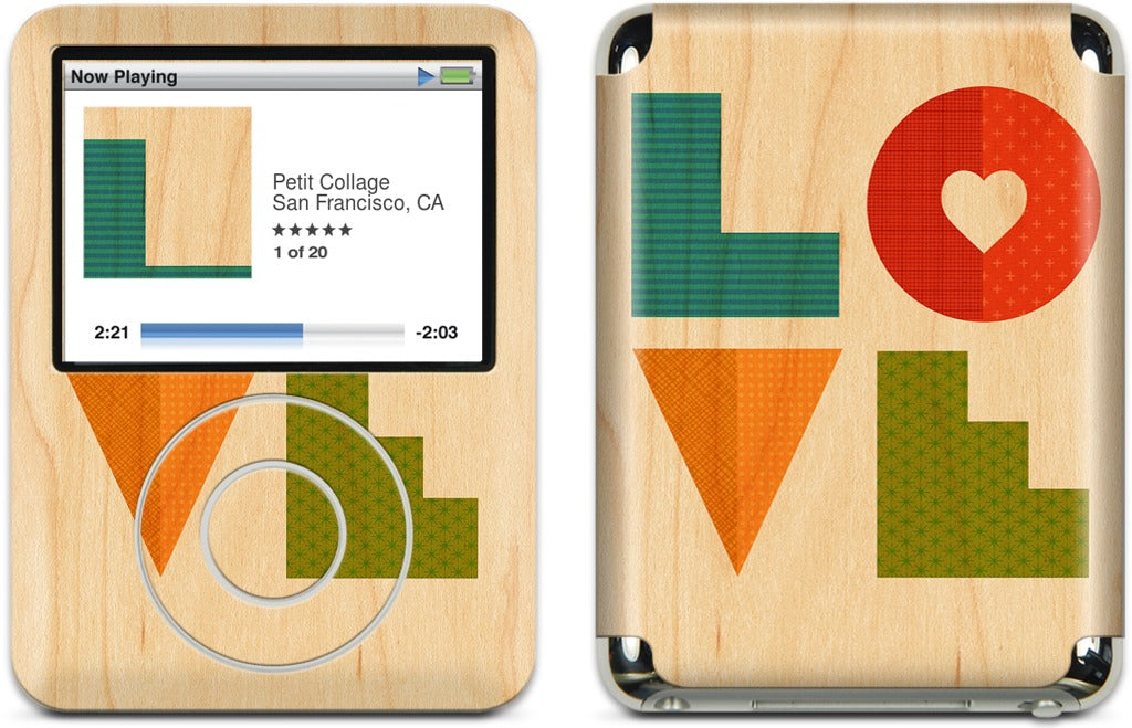 LOVE iPod Skin