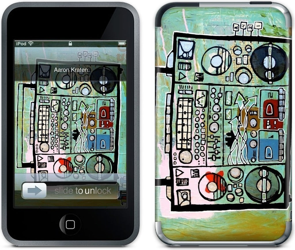 Ghetto Blaster iPod Skin