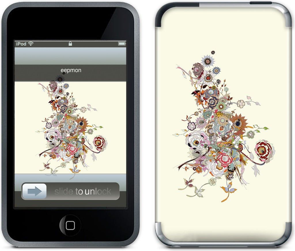 Chaos Bloom Spring Irritation iPod Skin