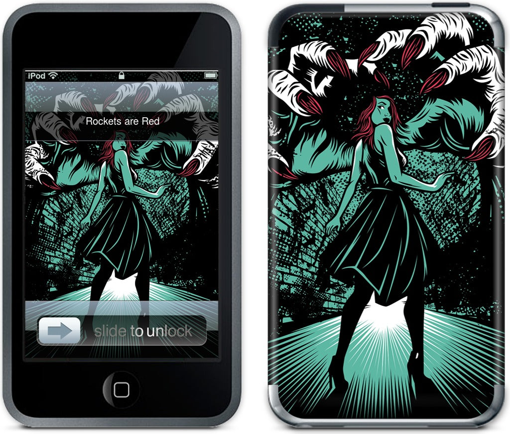 Molly vs The Zombie iPod Skin