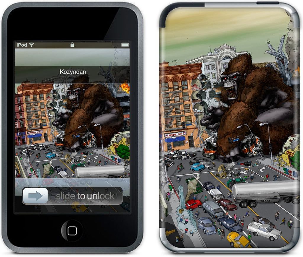 War Of The Monsters iPod Skin
