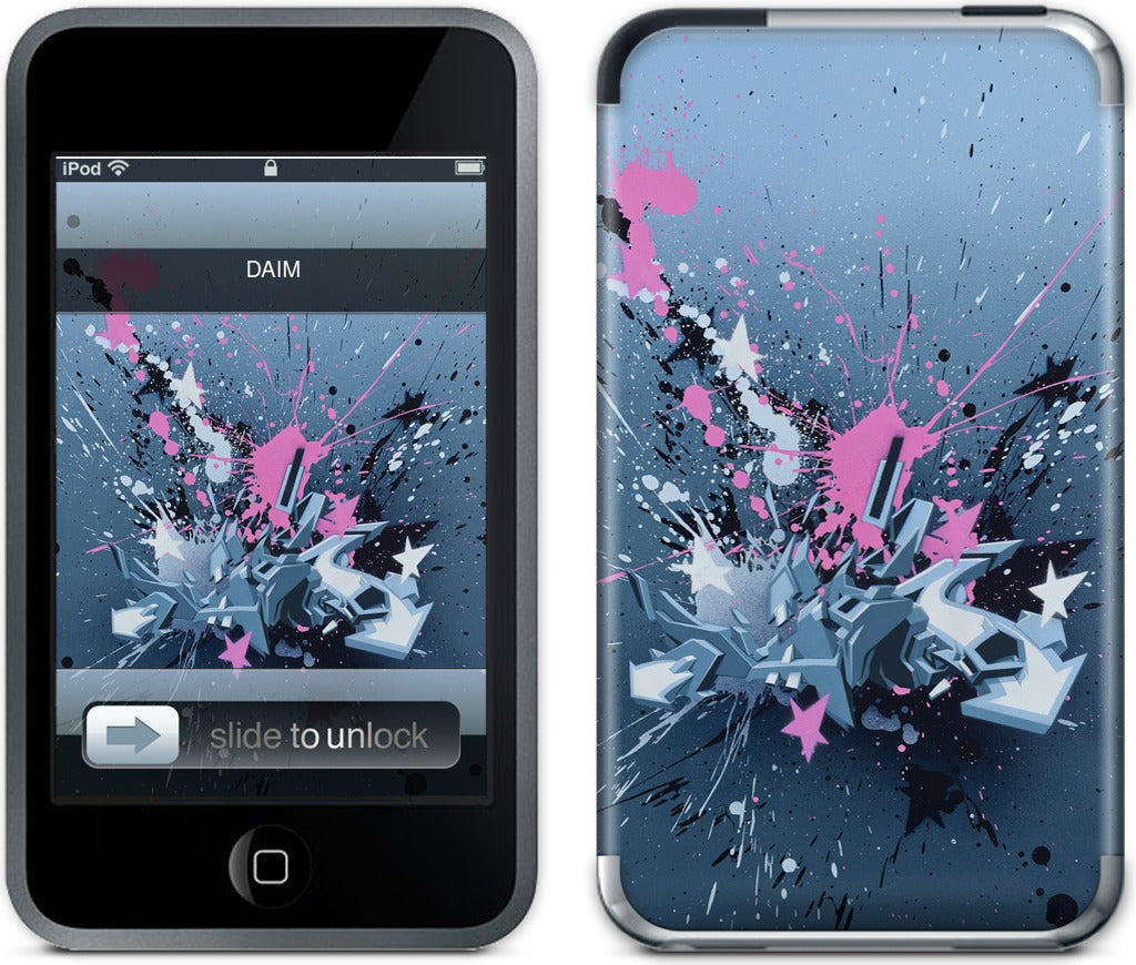 Fancy Explosion iPod Skin