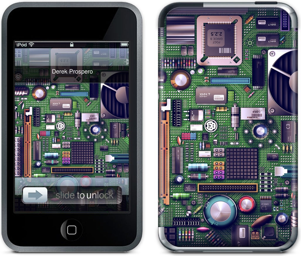 Motherboard iPod Skin