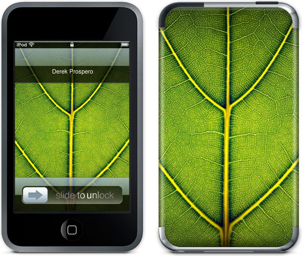 Loose Leaf iPod Skin