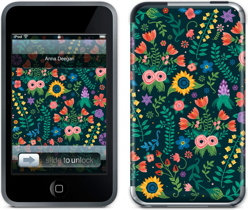 Floral Heart iPod Skin