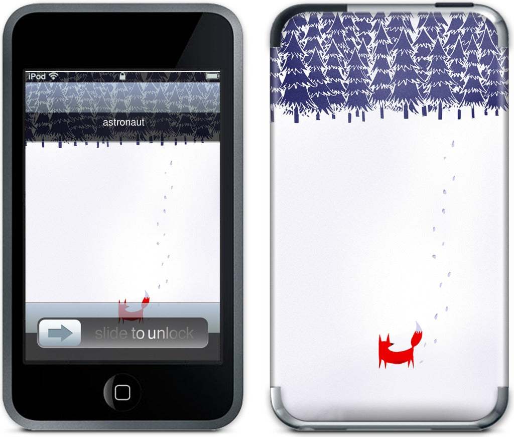 Alone in the Forest iPod Skin