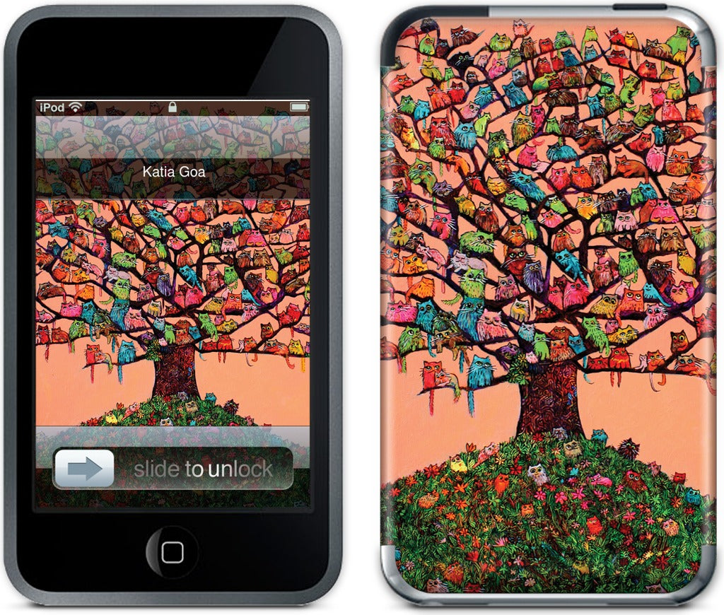 "Meau Tree" iPod Skin