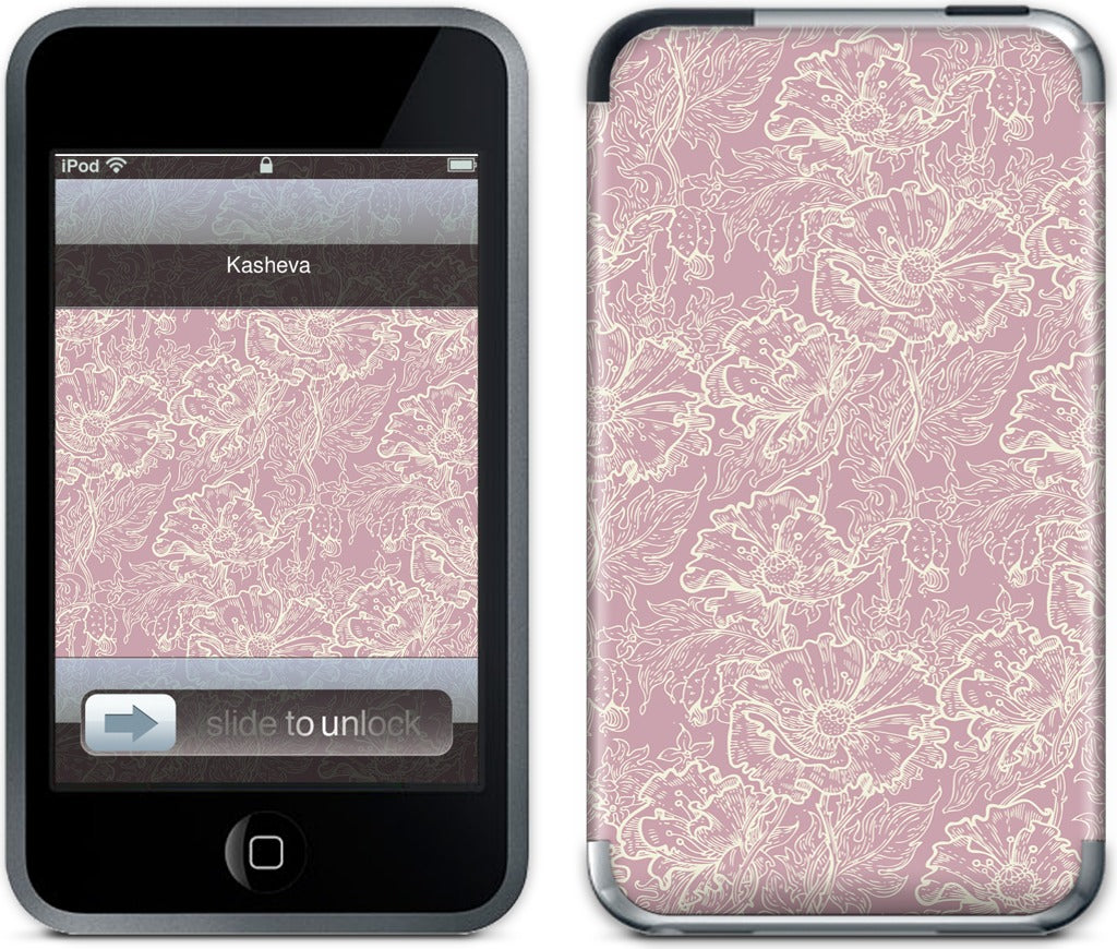 Poppy iPod Skin