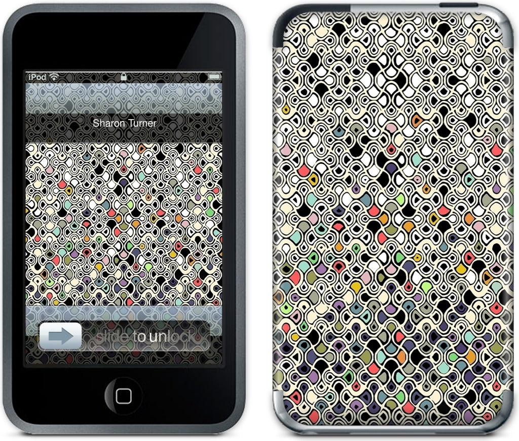 cellular ombre iPod Skin
