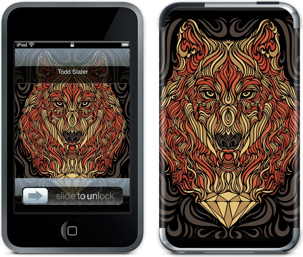 The Lone Wolf iPod Skin