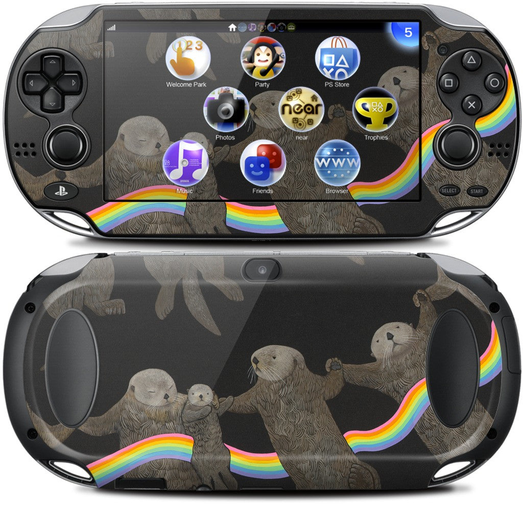 Otter Rings PlayStation Skin