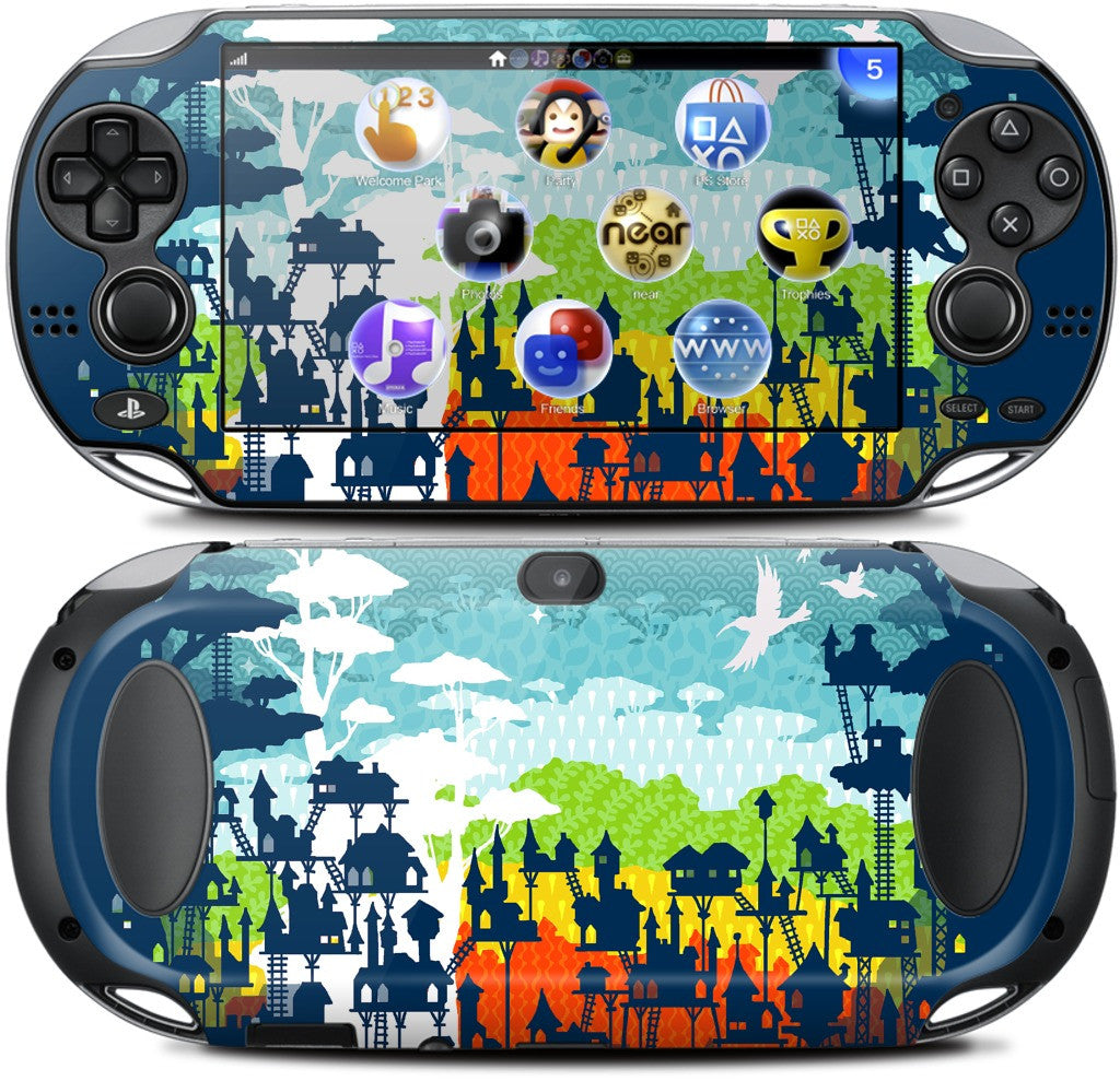 Rainforest City PlayStation Skin