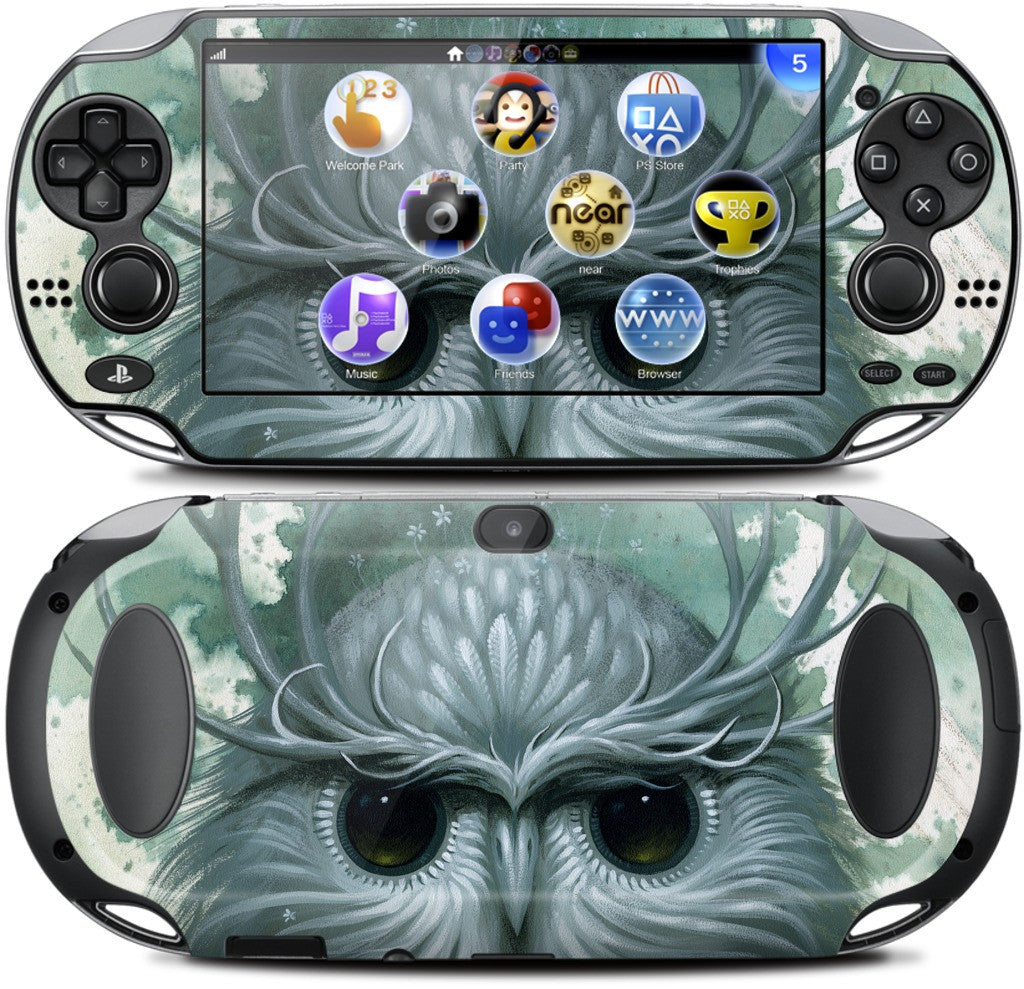 Snow Owl PlayStation Skin