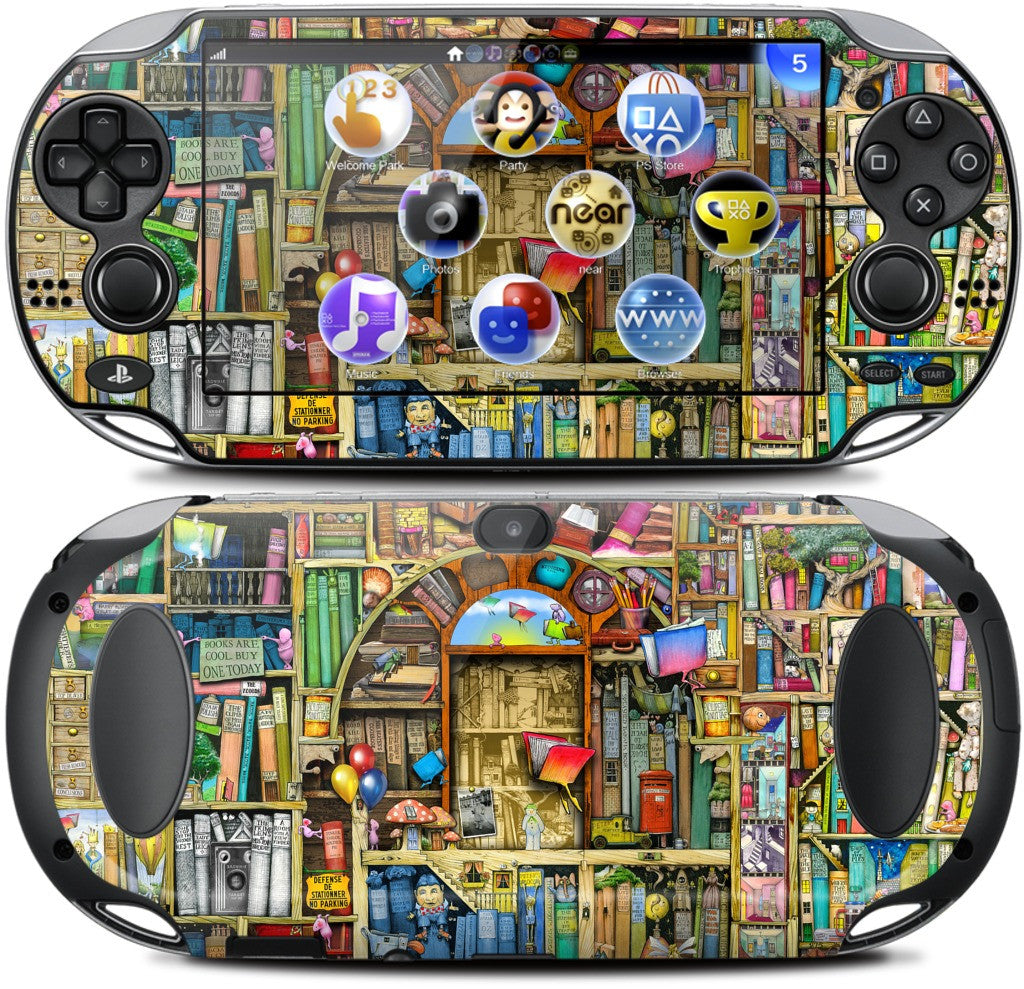 Bookshelf 2 PlayStation Skin