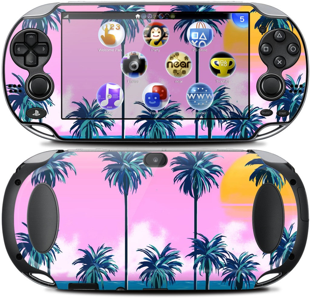 Sunset Lovers PlayStation Skin