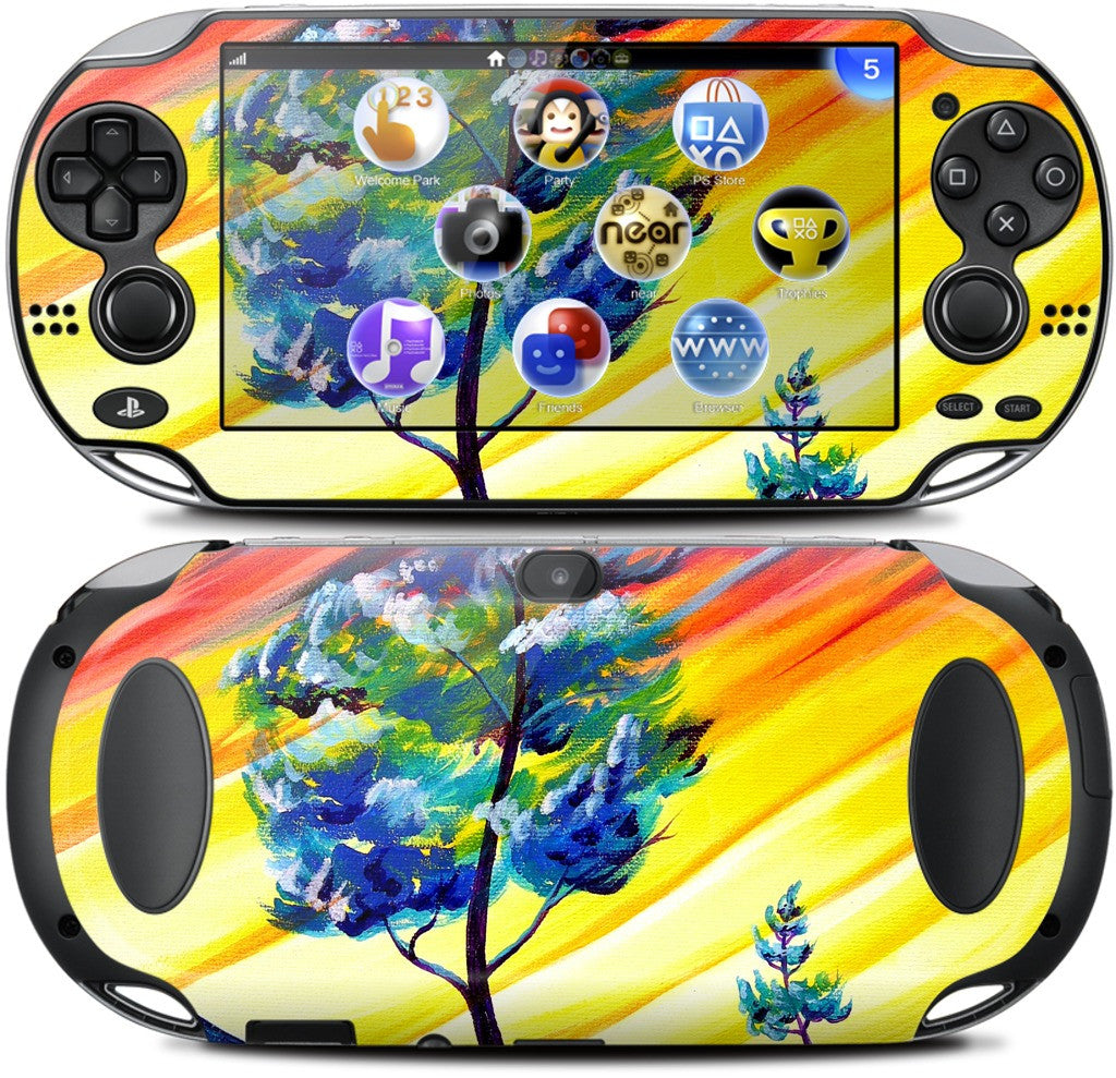 Thick Frost Sunset Glow PlayStation Skin